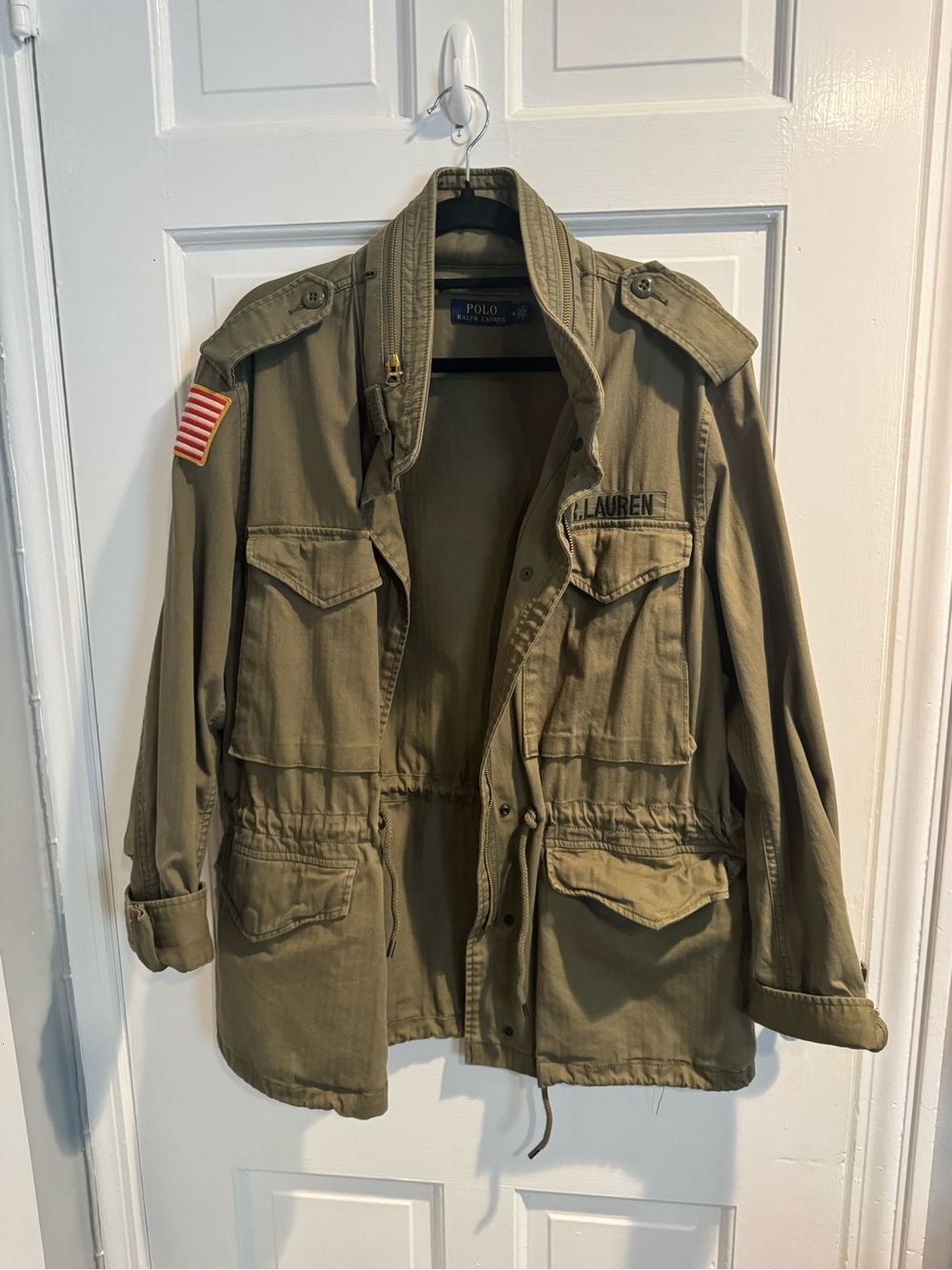 Polo by Ralph Lauren Olive Green Military Field Jacket